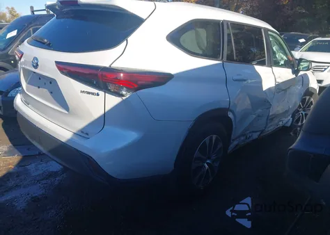 2023 Toyota Highlander Hybrid Xle из США, поврежденный, VIN 5TDKBRCH6PS584582